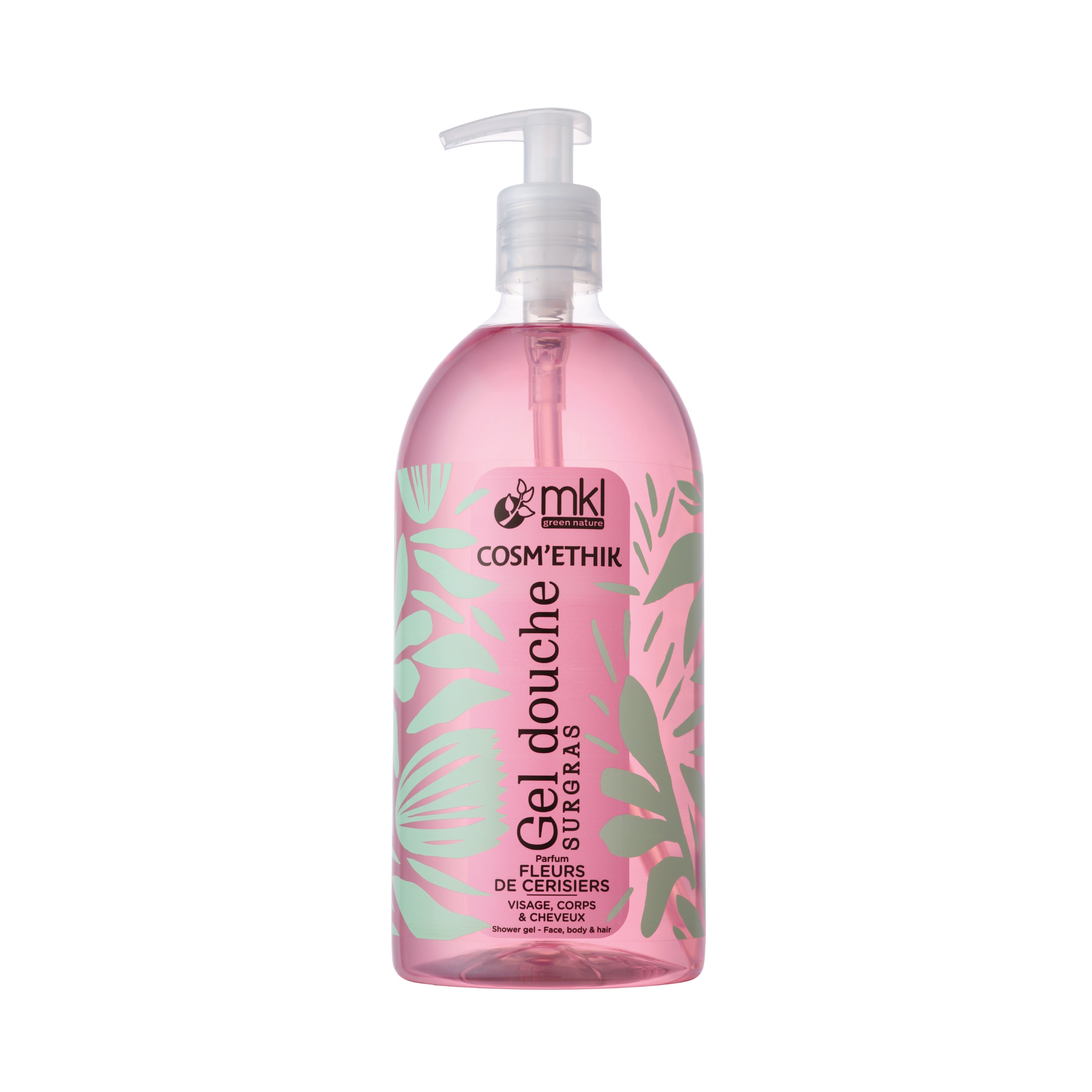 Shower Gel Cosm'ethik - Cherry Blossom 1L